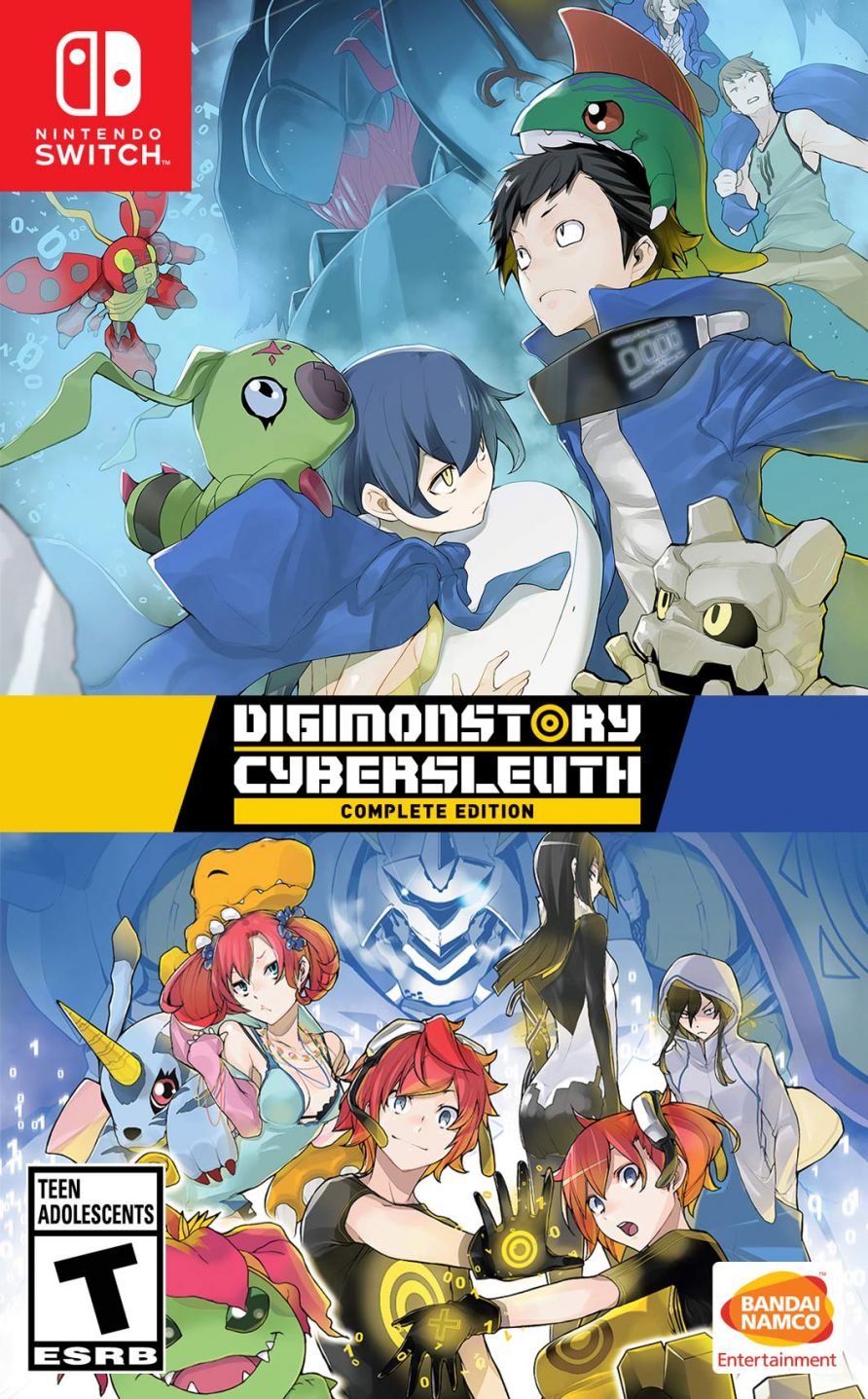 Capa de Digimon Story Cyber Sleuth Complete Edition